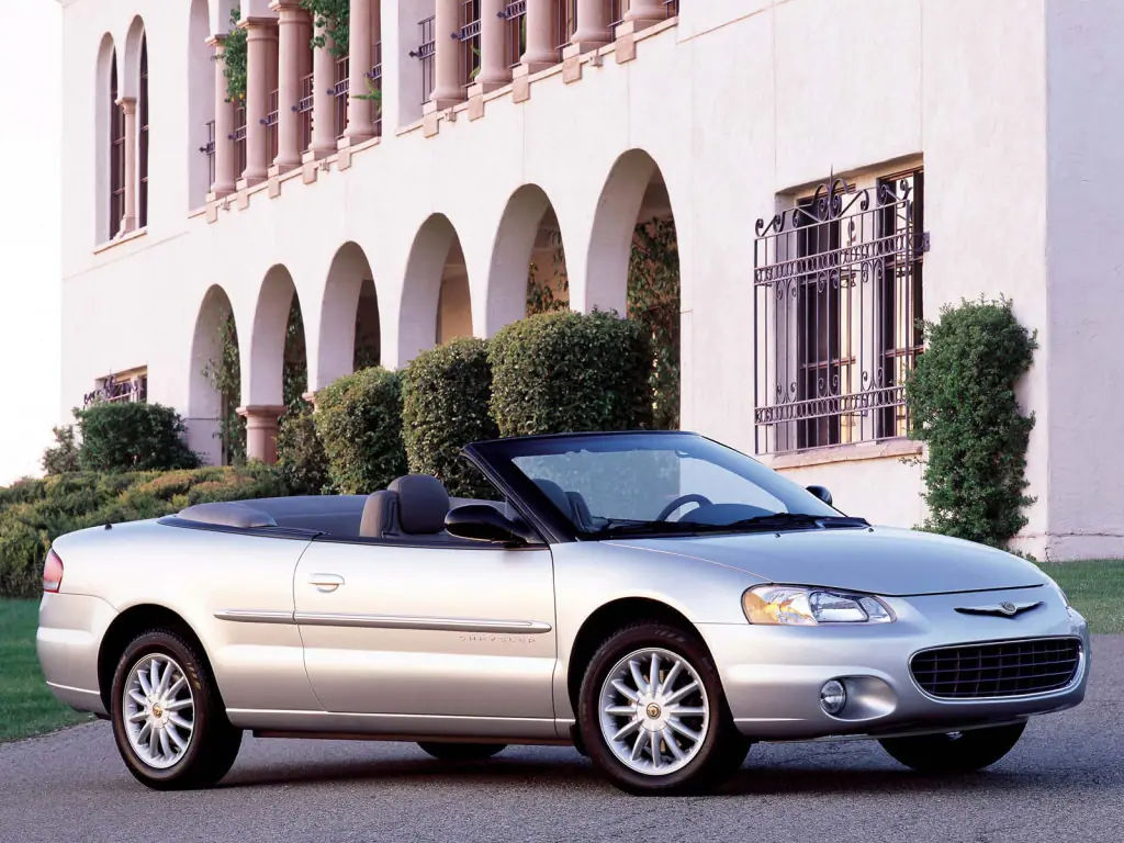 Chrysler Sebring (JR) 2 поколение, открытый кузов (09.2000 - 01.2003)